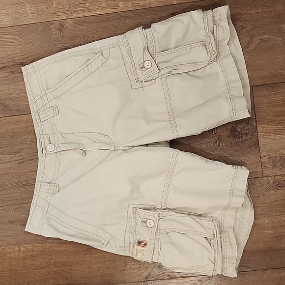 Ralph Lauren Polo Jeans Company Cargo Shorts Y2K 90s Ripstop Men's size 32 - Picture 1 of 9